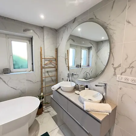 Soh Rent Maison - Piscine Proche Strasbourg - Tv - Wifi - Parking Lampertheim