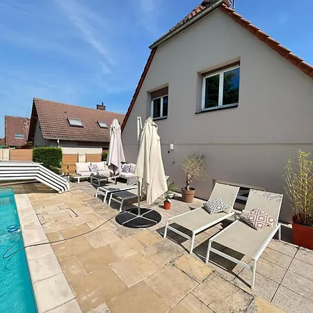 Soh Rent Maison - Piscine Proche Strasbourg - Tv - Wifi - Parking * Lampertheim