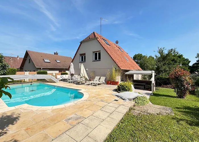 Soh Rent Cozy - Piscine Proche Strasbourg - Tv - Wifi - Parking بيت للعطل *